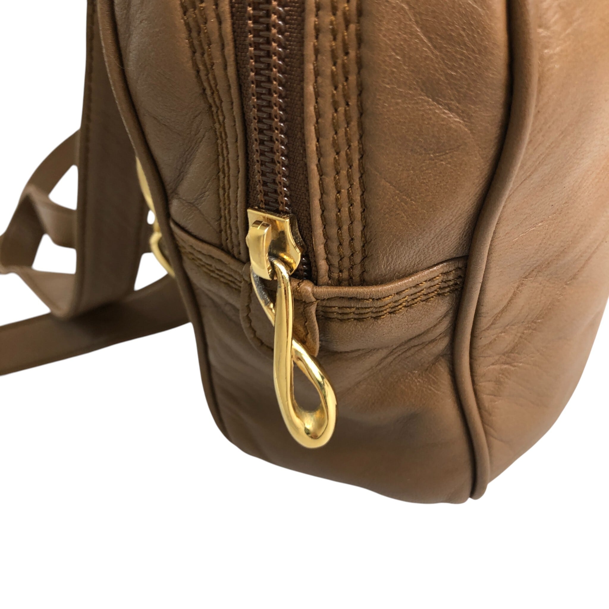 LOEWE ロエベ ショルダーバッグ ブラウン アナグラム ナッパレザー