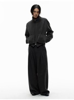 JCAESAR STUDIO Vertical Ribbed Zip Jacket