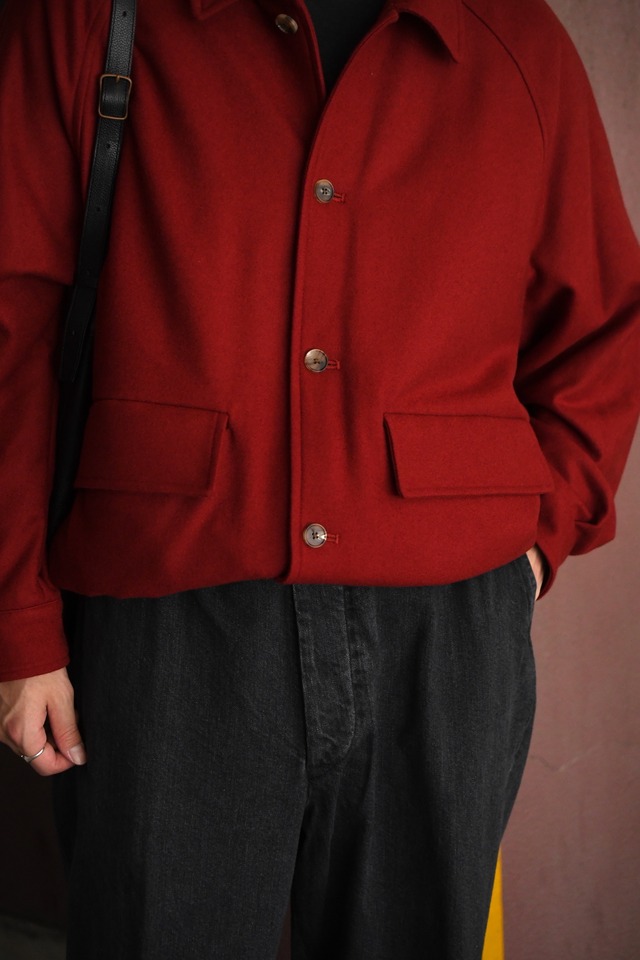 A.PRESSE / Light Weight Cashmere Blouson (RED)