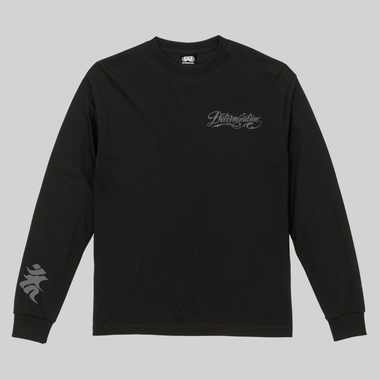 不動明王達磨 ツートンデザイン ロングTシャツ【TIKTOK】