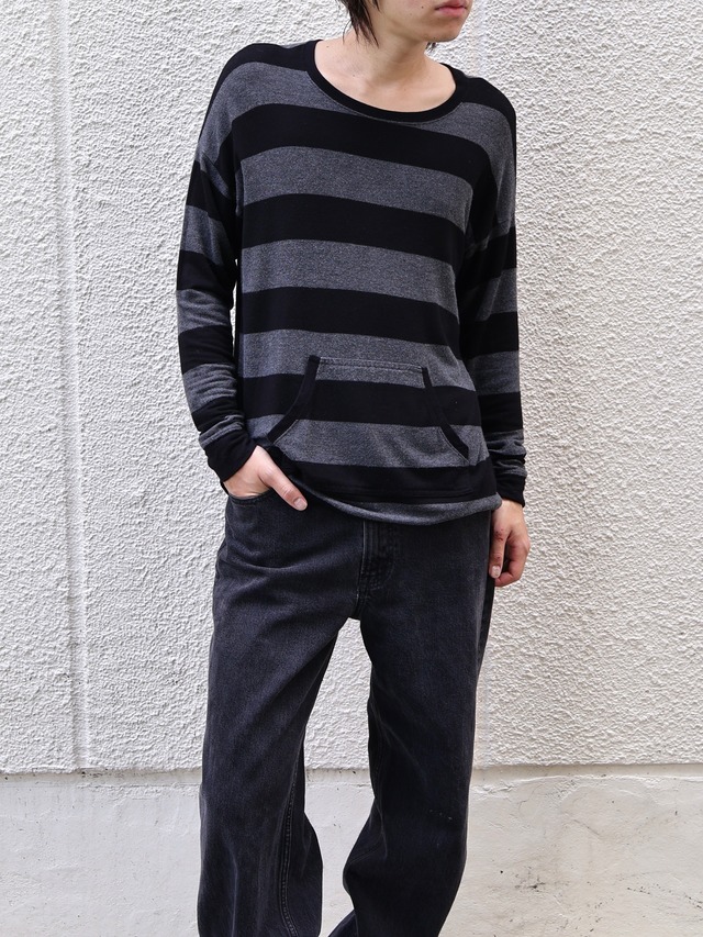 design border long shirt