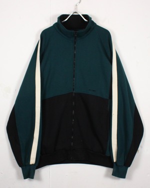 【Caka act2】90's“pierre cardin” Color Switching Sweat Track Jacket