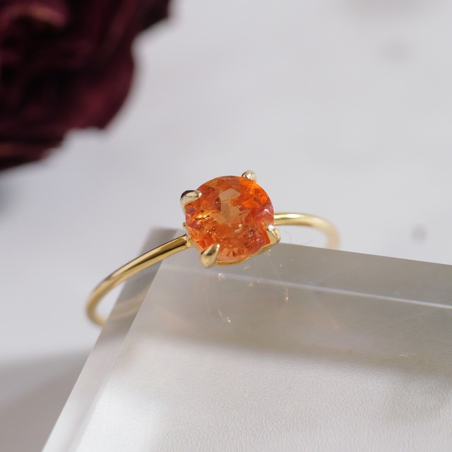 インペリアルトパーズ　ラウンド　リング　No.3