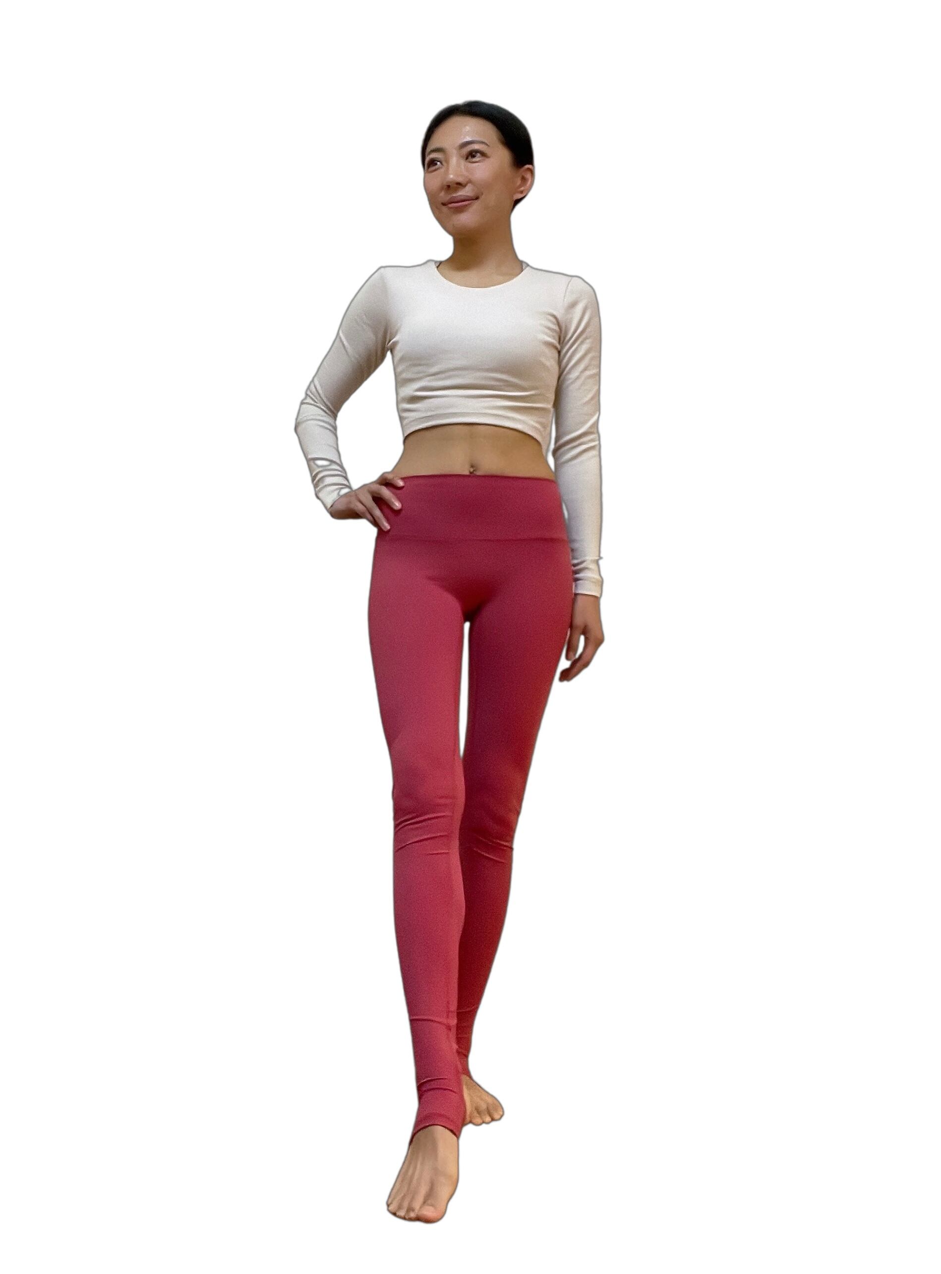 Souen Color leggings（Rose トレンカ) | souen clothes.