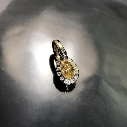 K18 PENDANT [HORSESHOE : C] w/DIAMOND / K18ホースシュークラウンダイヤモンドペンダント