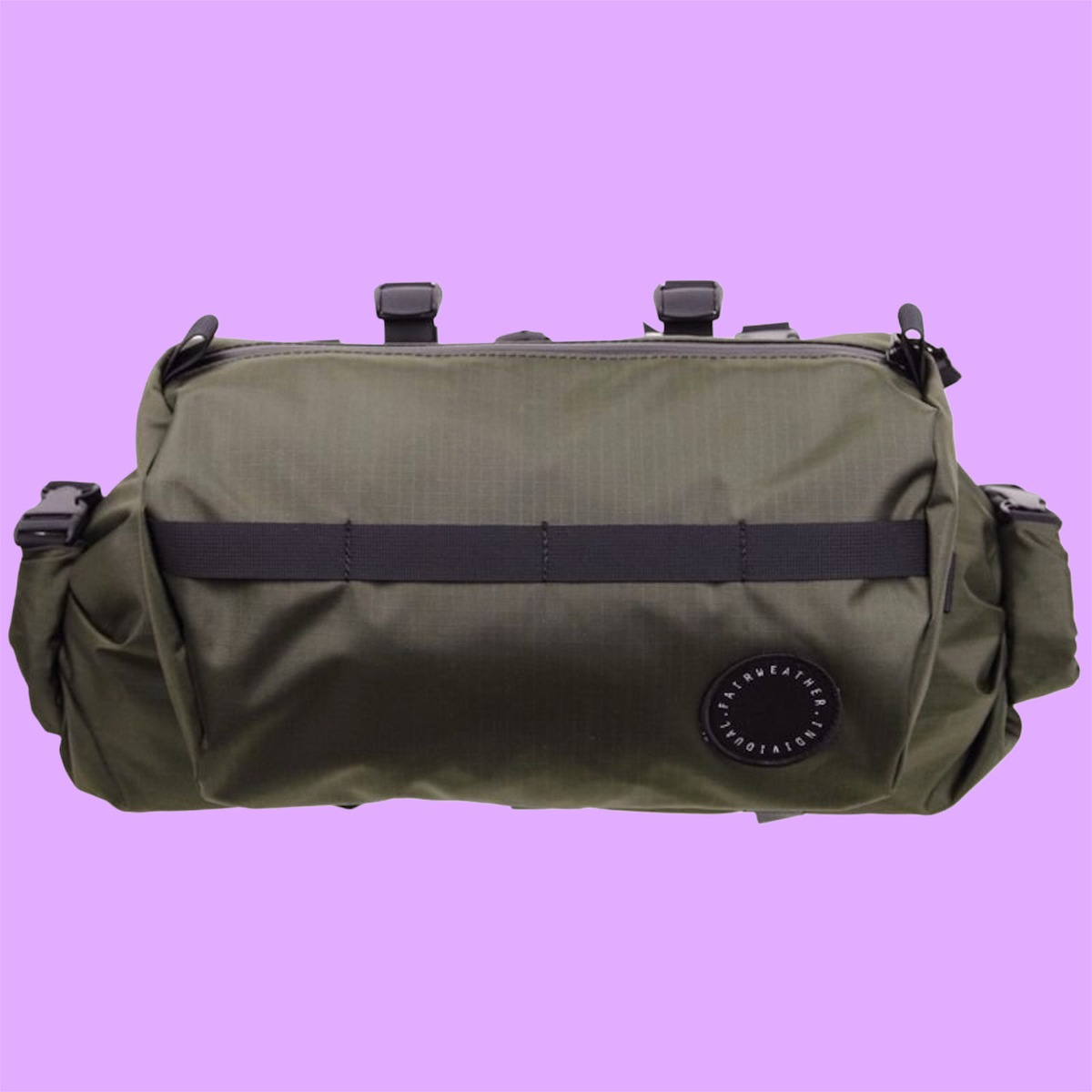 FAIRWEATHER】HANDLEBAR BAG + (RIPSTOP/OLIVE) | Humhumhug Online Shop