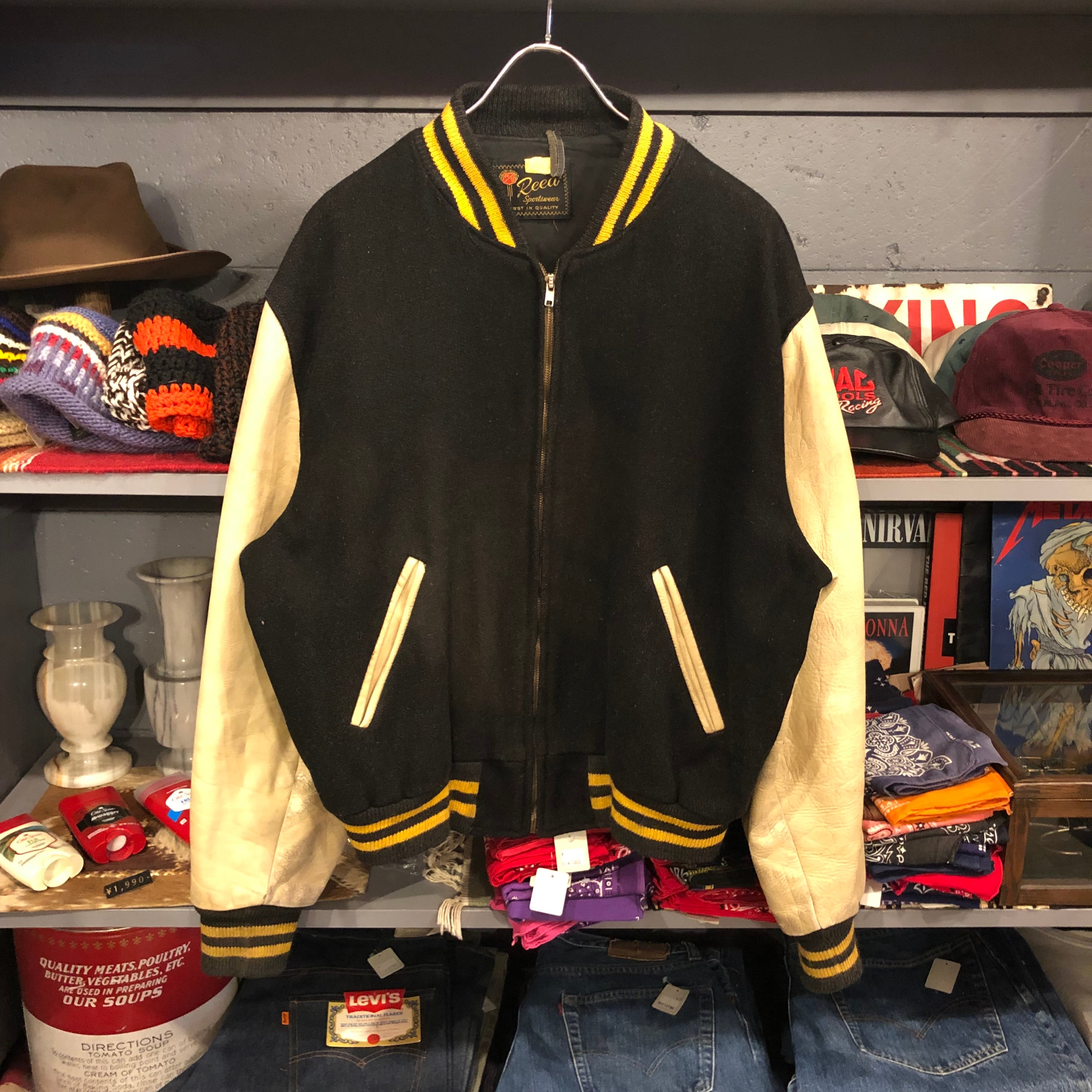 Reed SPORTSWEAR スタジャン 90s USA製 eeb17ddeb134282c95a7197a560896