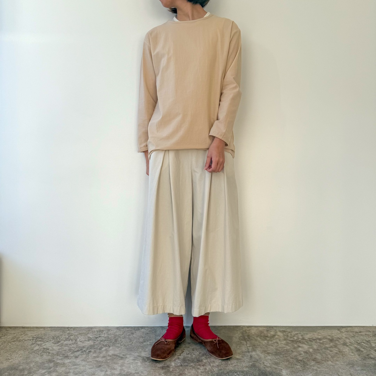 yoli◯silk tuck skirt（Yoli シンプルブラウス | Vie） 