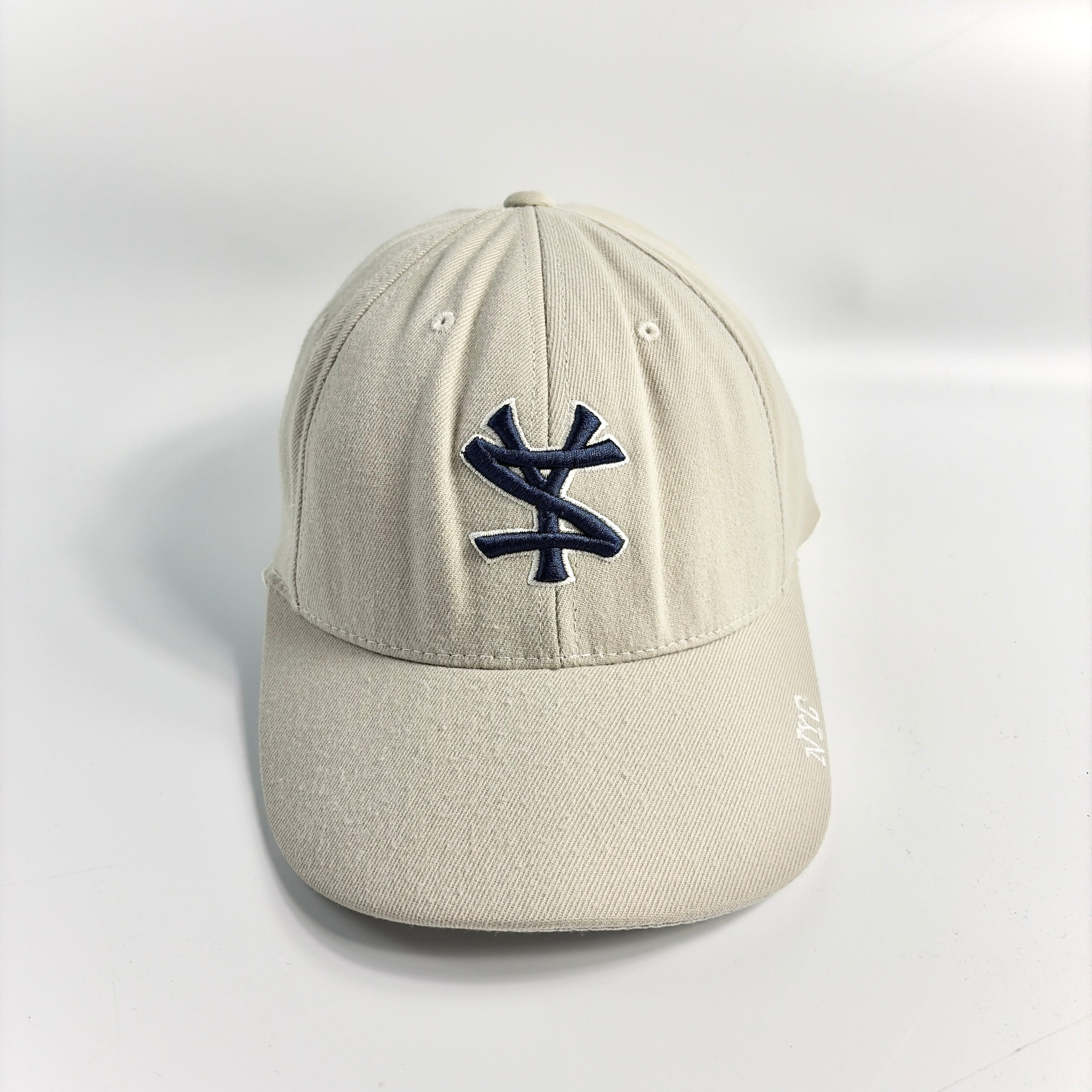 90s Stussy SS Link Logo Cap Beige L-XL
