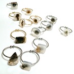 ロマンを感じる模様！一点物　デンドリックアゲートリング