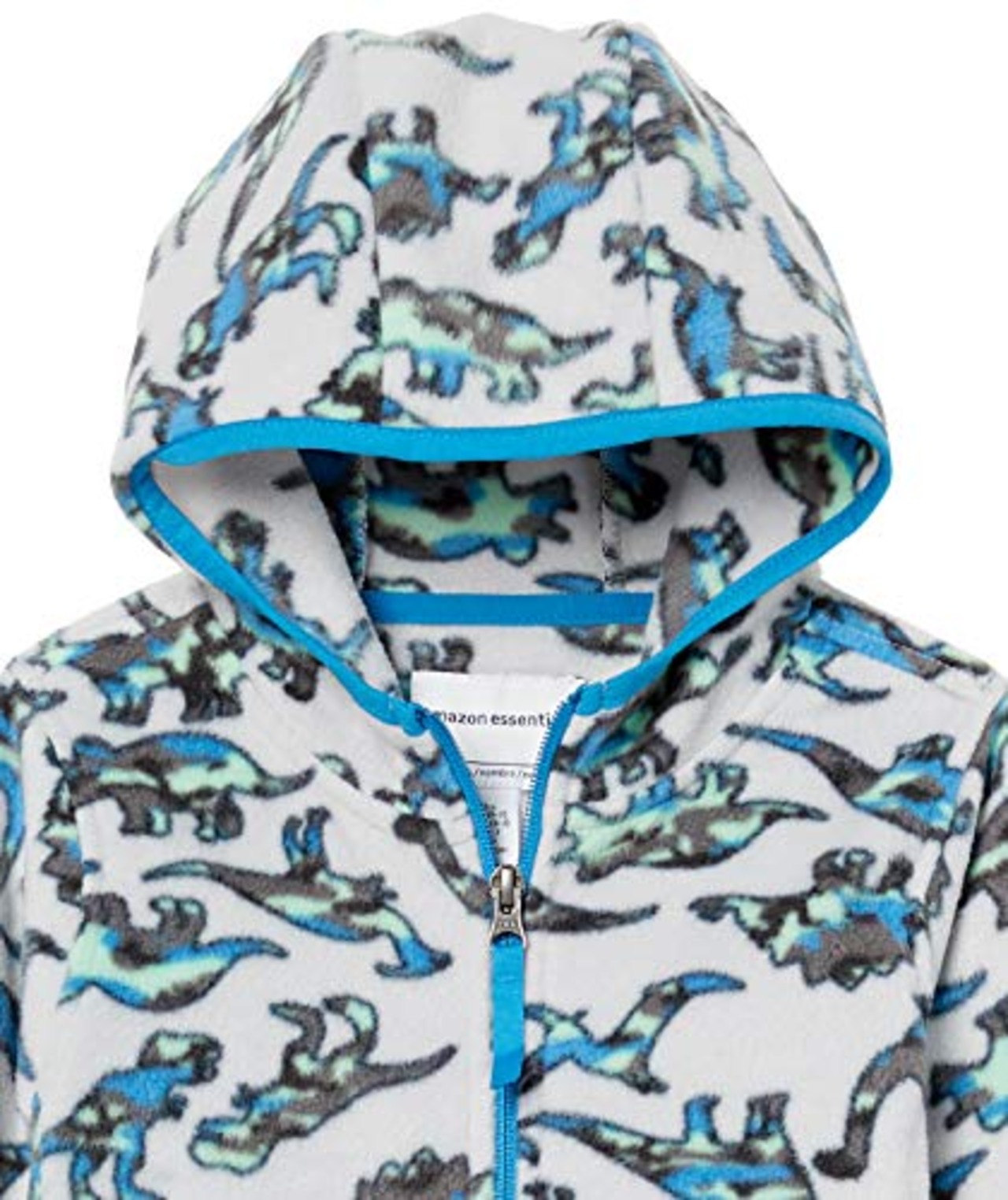 ジャケット フード付き ジップアップ フリース ボーイズ ダイナソー 105-110