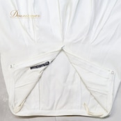 フラメンコ 衣装 ファルダ スカート 白 無地 ダンス パーティ 発表会 綺麗 舞台 衣裳 ホワイト系 フレアスカート エレガント シンプル パーティー衣装 おしゃれ 発表会衣装 コスチューム ステージ衣装 女性用