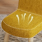 スツール 小型 丸型 ロースツール ファブリック 無垢材 カフェ風 レイジーソファ スタイリッシュ おしゃれ 可愛い カフェ モダン アメリカン 一人暮らし