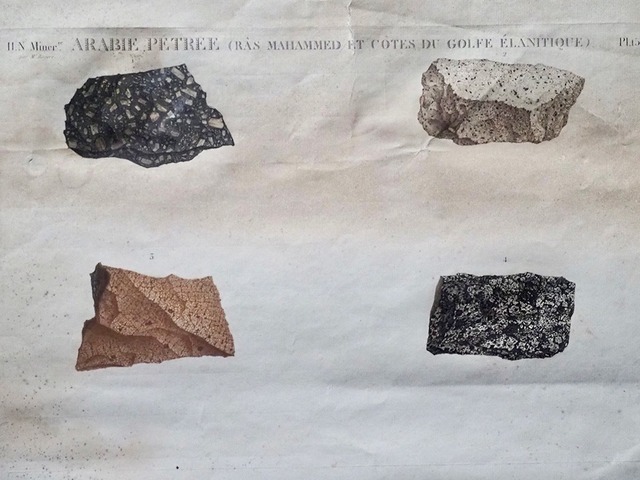 Description de l’Egypte エジプト誌　博物篇 鉱物 Ⅳ