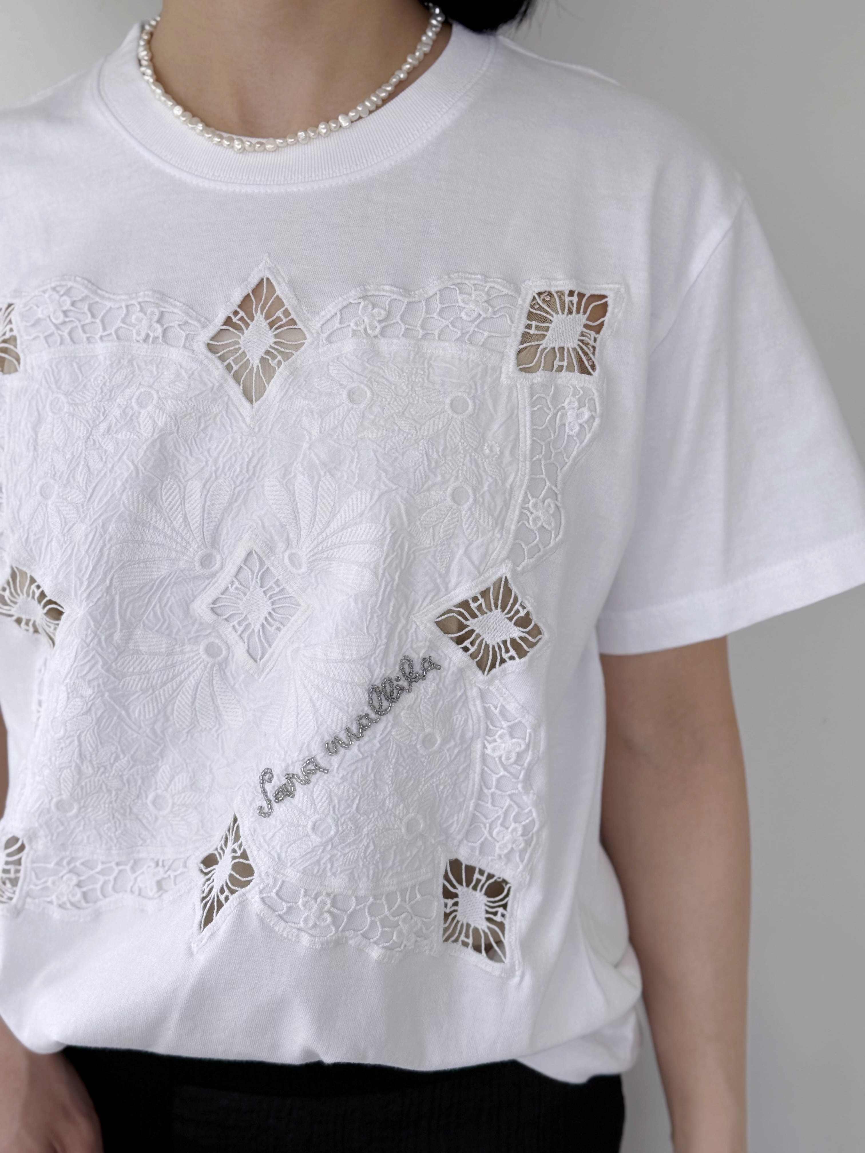 Sara Mallika Cotton Patchwork T-shirt | KOKO