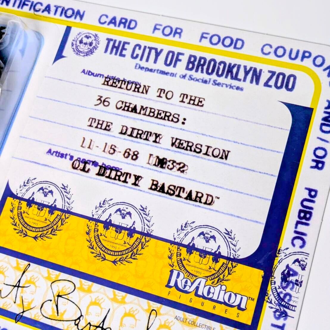 リ・アクションフィギュア【 Wu-Tang Clan ウータン・クラン