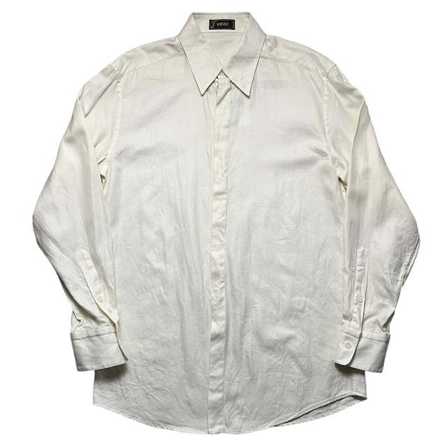 VERSACE light yellow cotton shirt