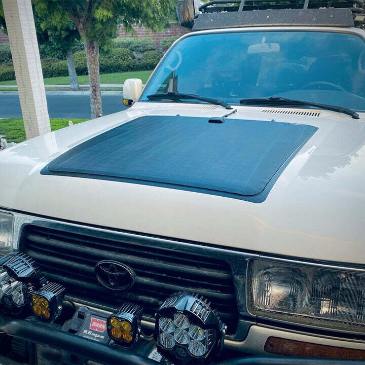 トヨタ ランドクルーザー 80シリーズ J80 Lensun 90W 12V ボンネット