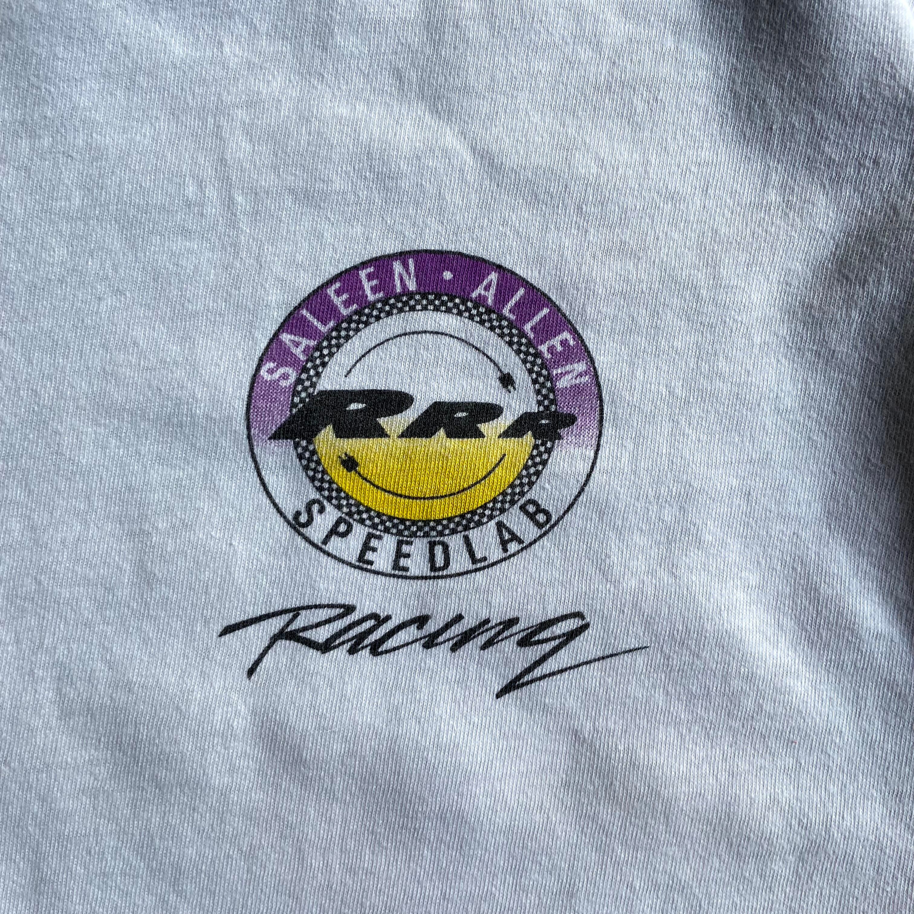 90年代 Saleen-Allen RRR Speedlab Racing レーシングTシャツ メンズXL 古着 プリントTシャツ 両面 ...