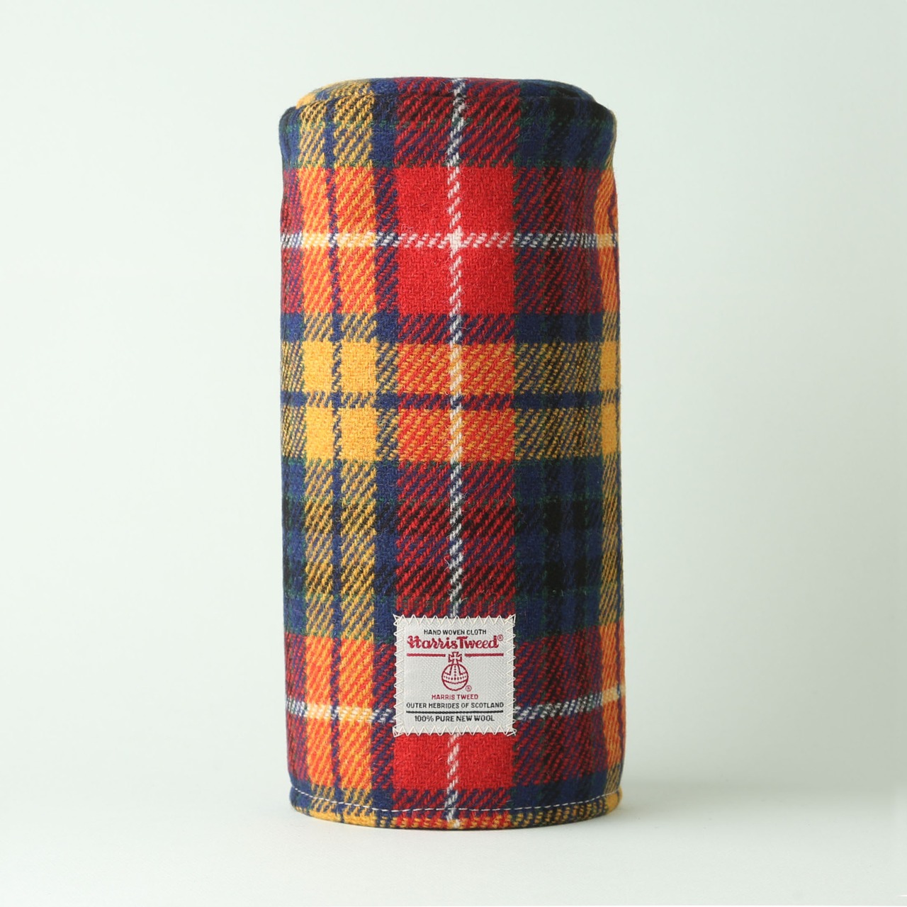 Harris Tweedを使用した筒型フェアウェイウッド用ヘッドカバー HT_15FW_C
