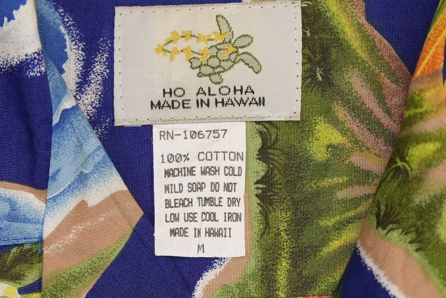 3591 HO ALOHA MADE IN HAWAII アロハシャツ ハワイアン ALOHA