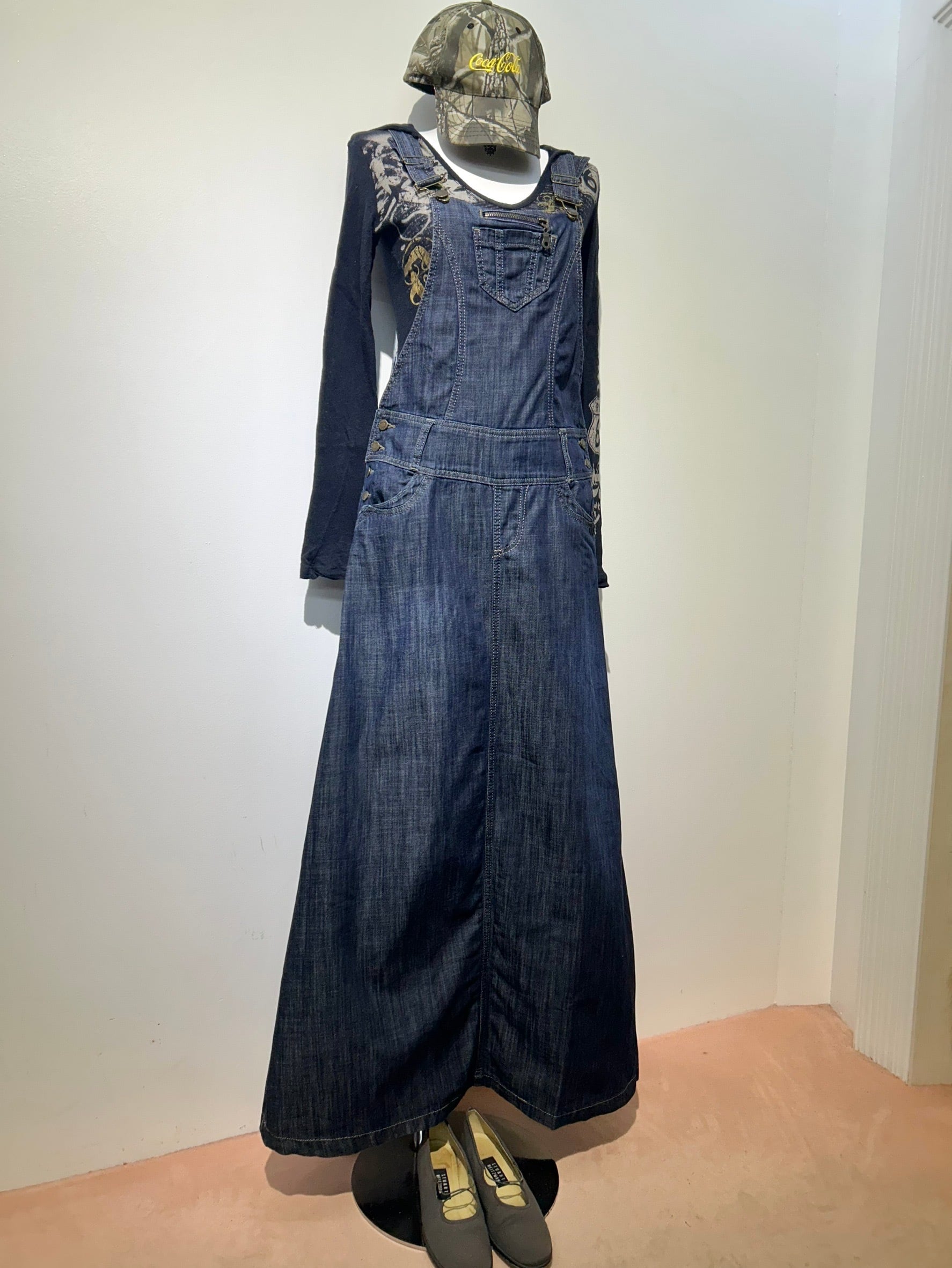 Salopette skirt