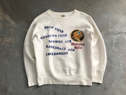 Buzz Rickson's set-in crew neck sweat shirt