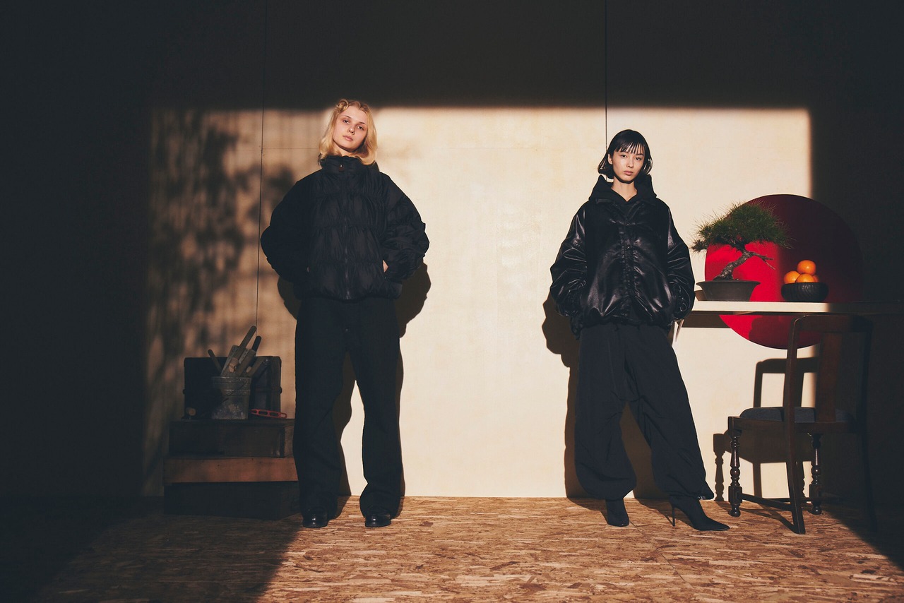 refomed "NEXT MAN NYLON JACKET〔BLACK〕"