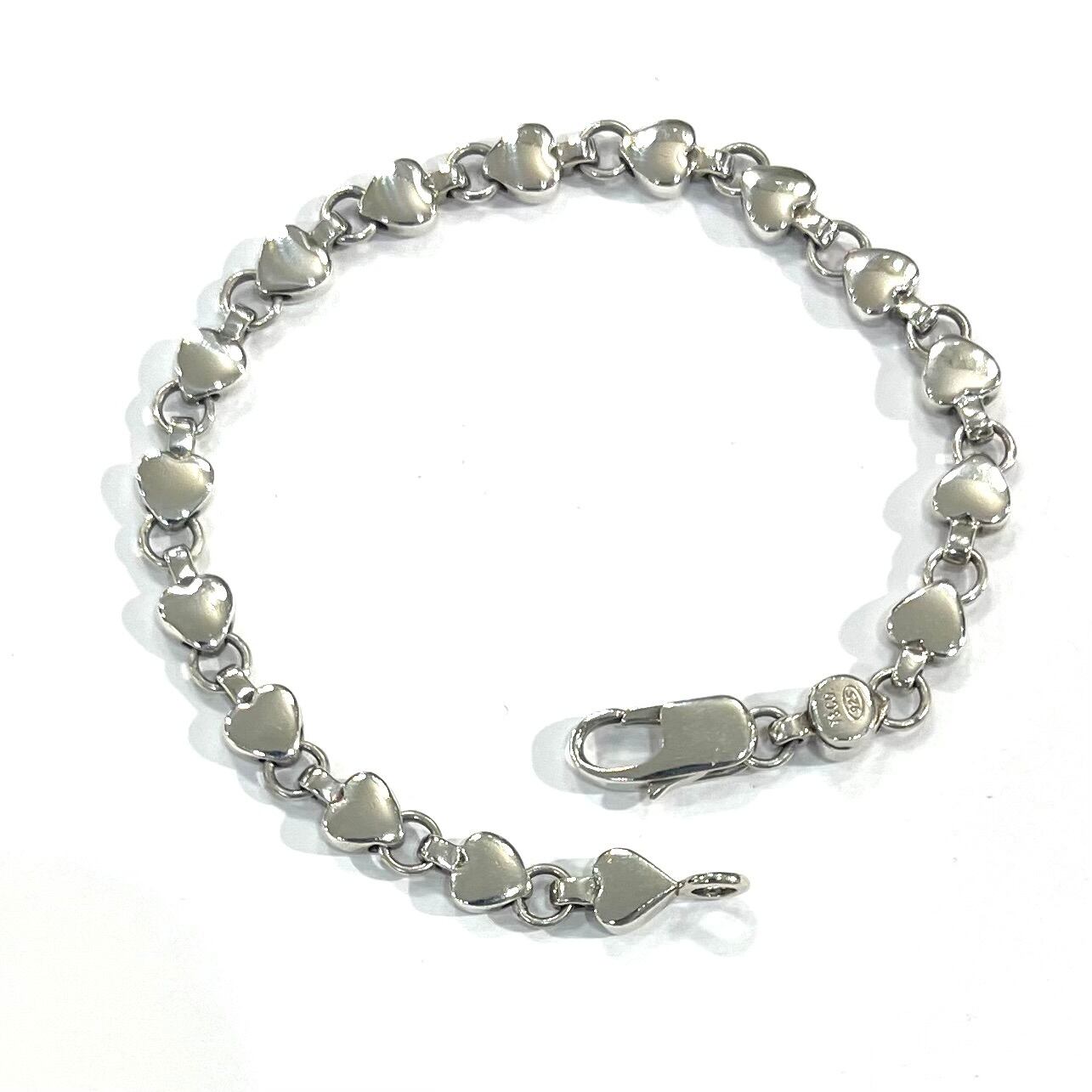 TIFFANY&CO. 】2670 ティファニー ハートパフリンク ブレスレット