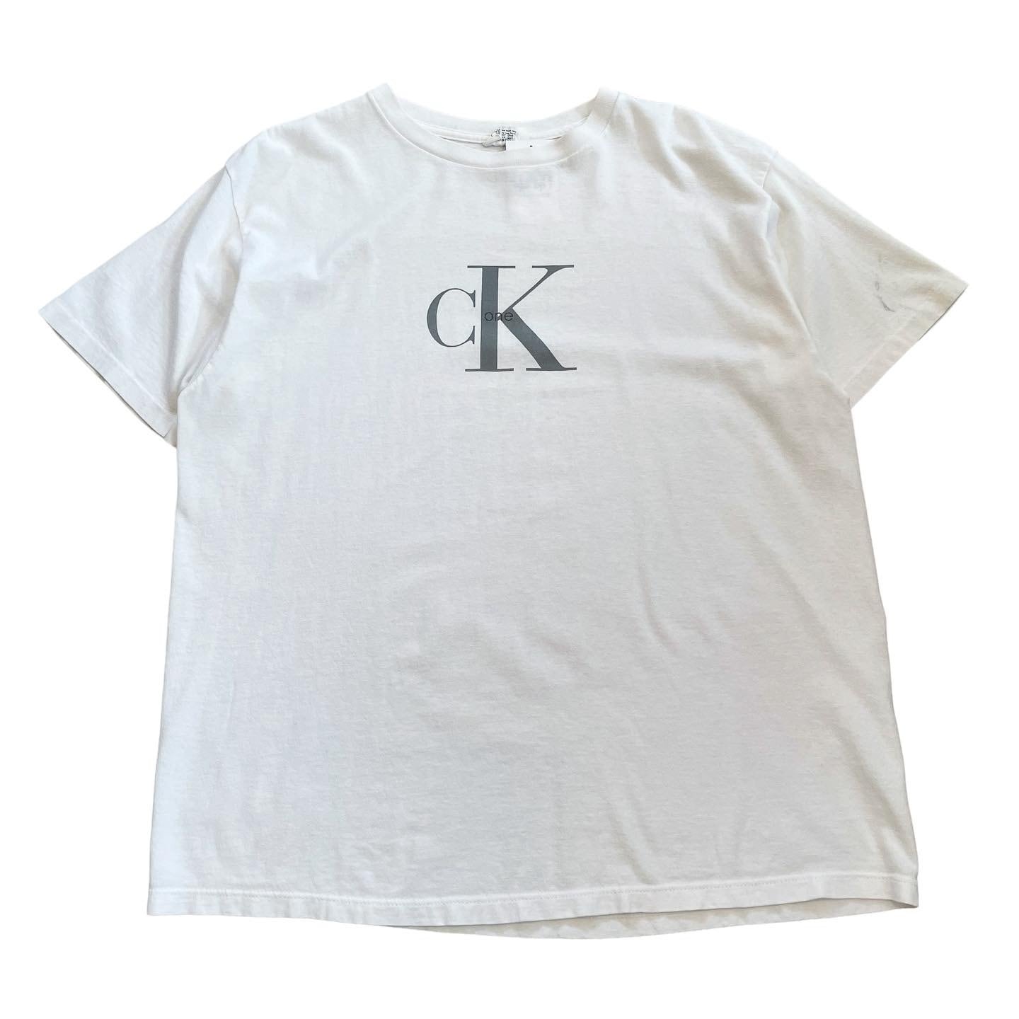 90s Calvin Klein "CK one" T-shirt | What'z up