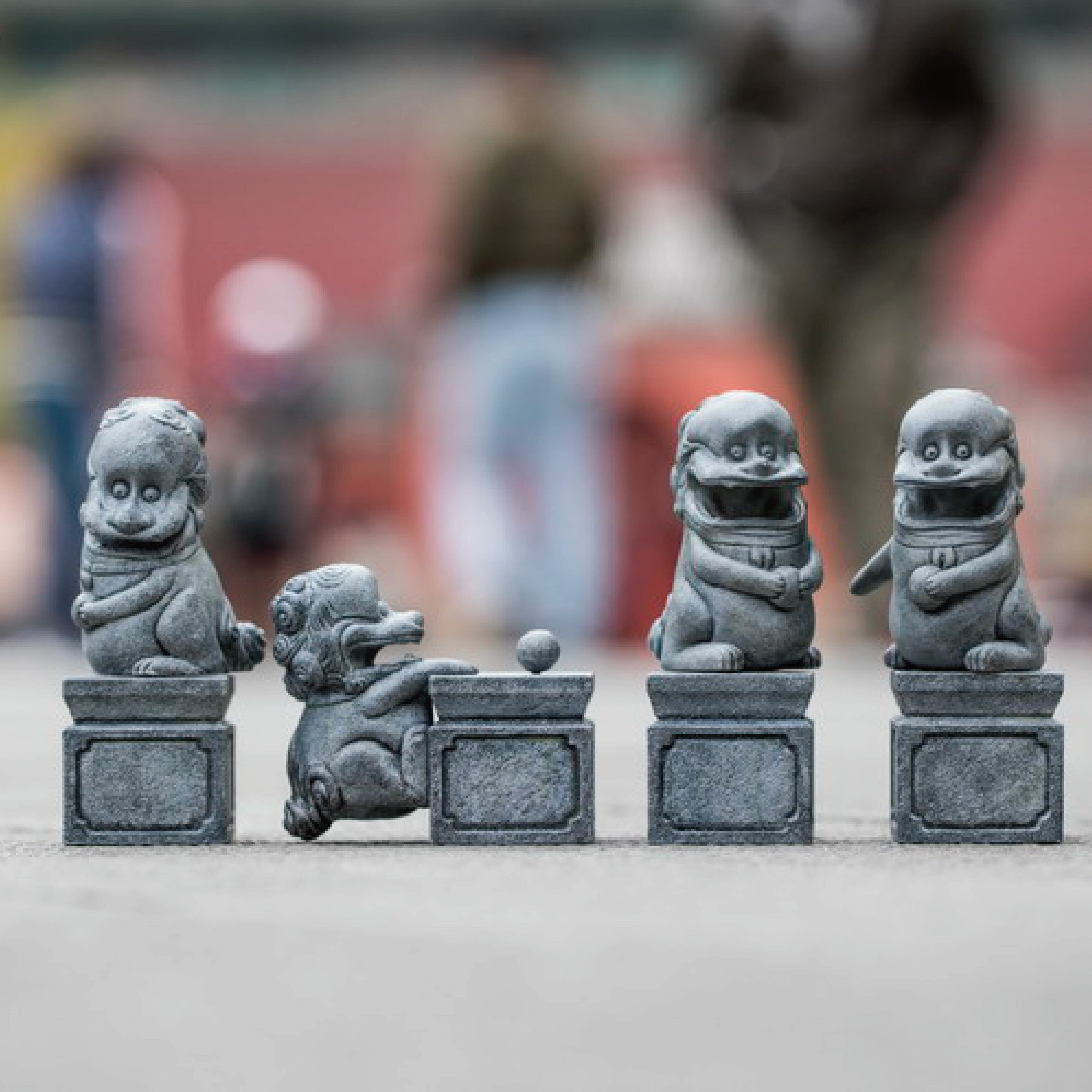 石製 獅子像 約14cm グレー 石製 獅子像 約14cm グレー - メルカリ