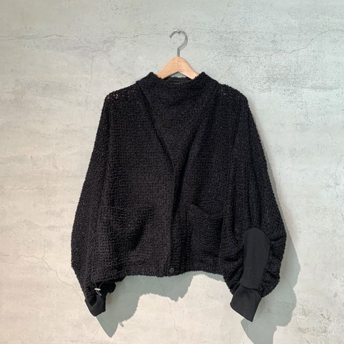 【mintdesigns】FEATHER LACE BLOUSON/472FT2JK03