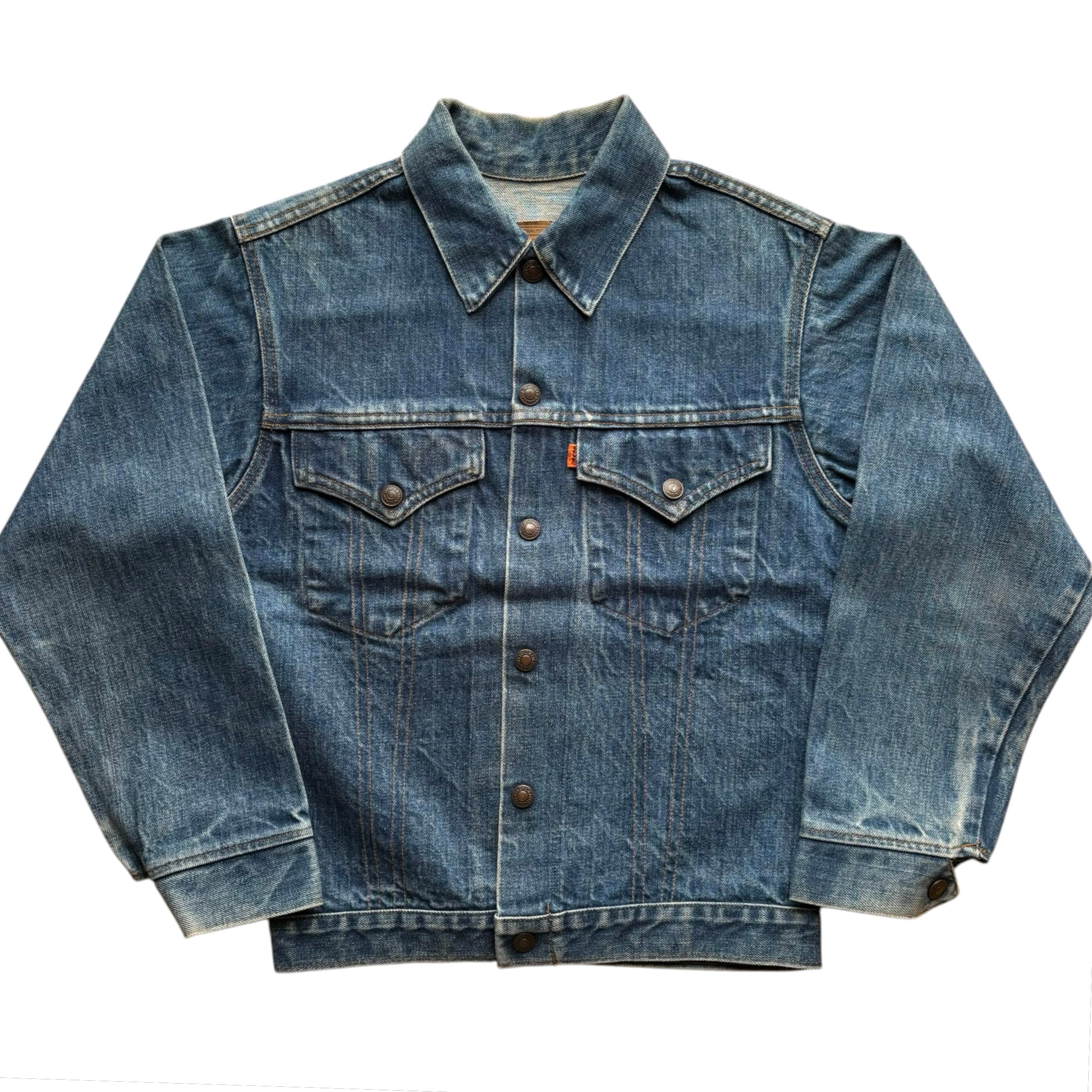 Levi’s 70705-0317 / Orange Tab Denim Jacket / Indigo / 16 / Made in USA