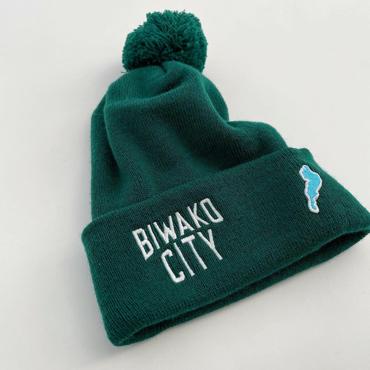 BIWAKO CITY / PON PON KNIT CAP