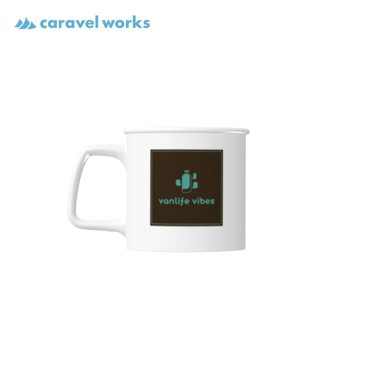 ラウンドリップマグ(ホワイト)