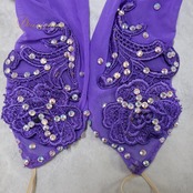 社交ダンス 衣装 ラテン ワンピース ドレス ピンク系 フリル 光沢 華やか アーム アームカバー チョーカー ラインストーン 装飾 キラキラ かわいい ダンス衣装 イベント ステージ パーティー ダンスパーティー おしゃれ