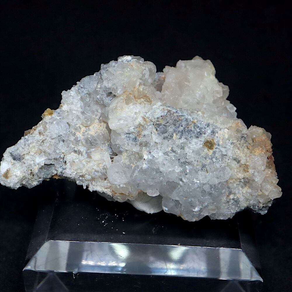 福島県産 蛍石 & 水晶 フローライト クォーツ 53.8g FL554 原石 鉱物