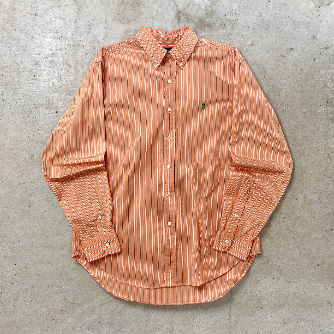 Ralph Lauren ラルフローレン 長袖 マルチストライプシャツ CLASSIC 