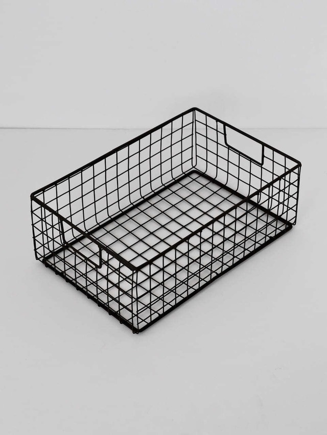 ワイヤーバスケット シューズボックス M / Wire Basket Shoes Box Medium PUEBCO