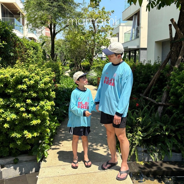 【予約】play rashguard/ mamami（kids）