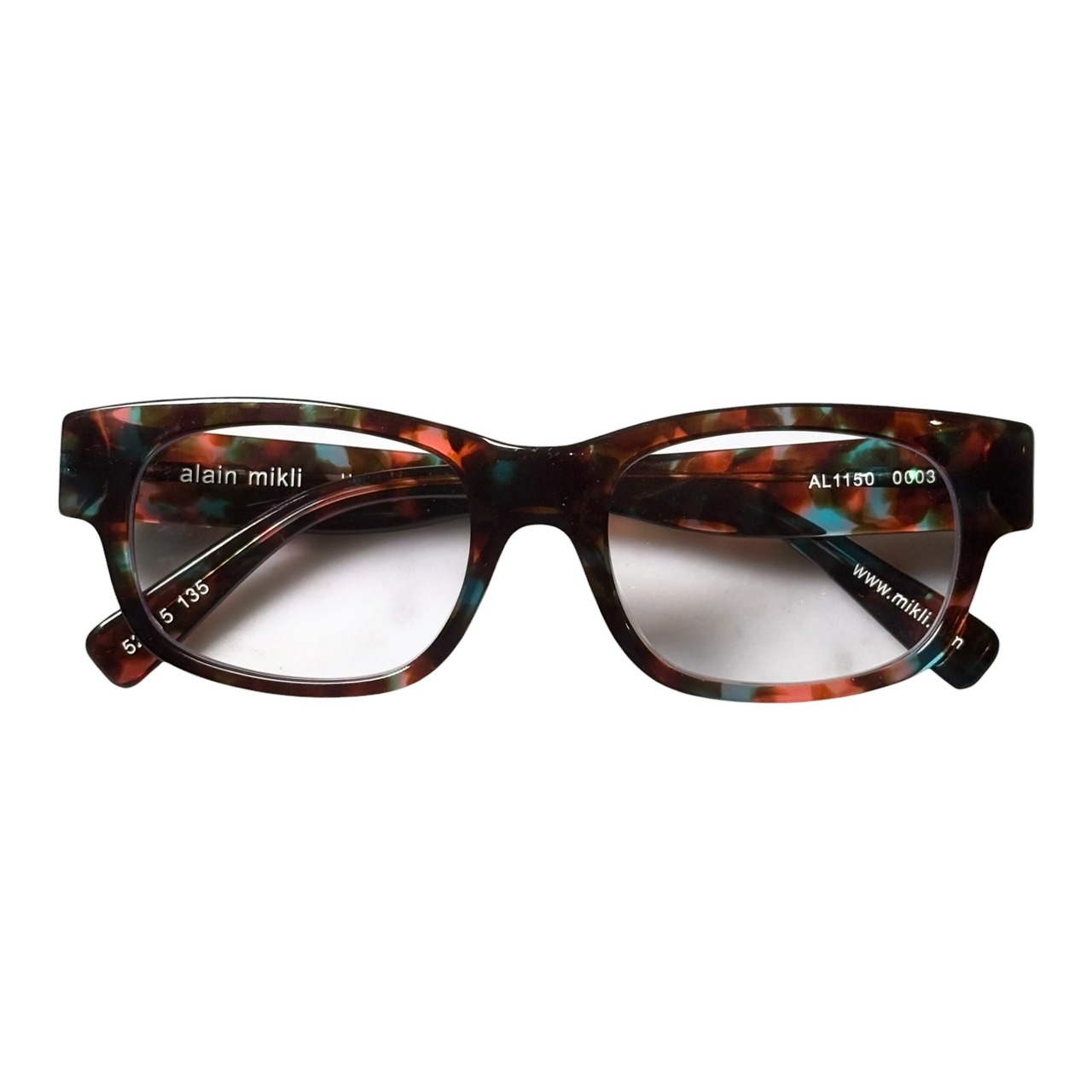 ALAIN MIKLI boston frame glasses