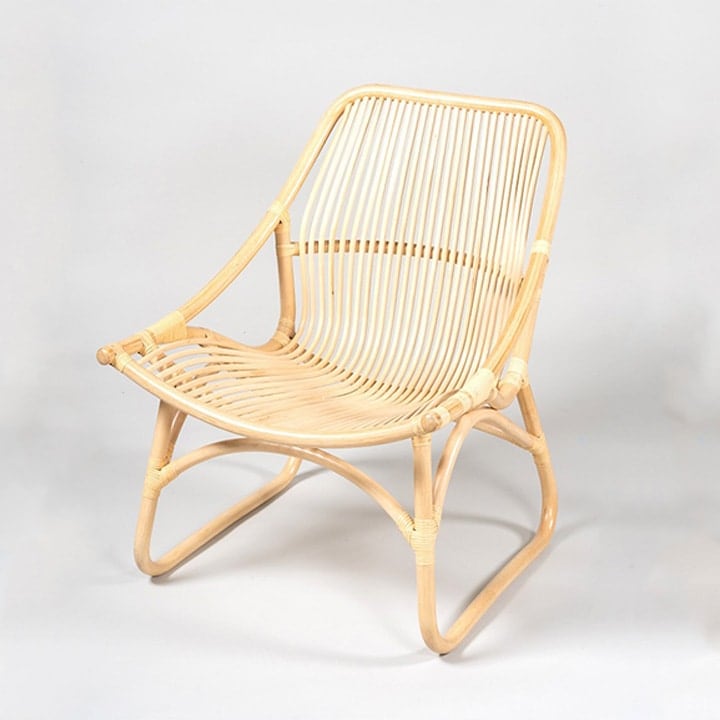 籐テラスチェアNAナチュラル74×64×81cm