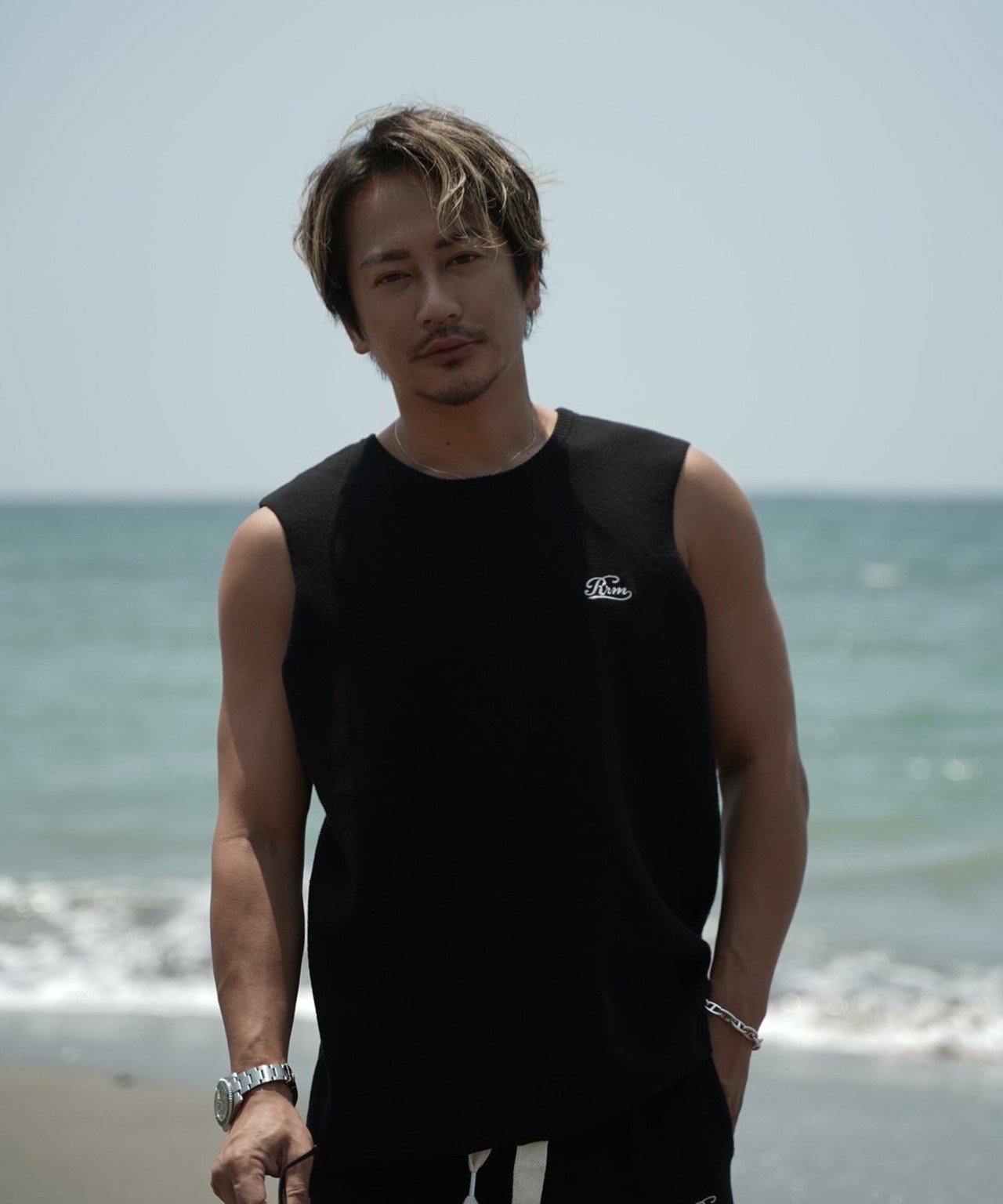 【#Re:room】COTTON KNIT NO SLEEVE［REK156］