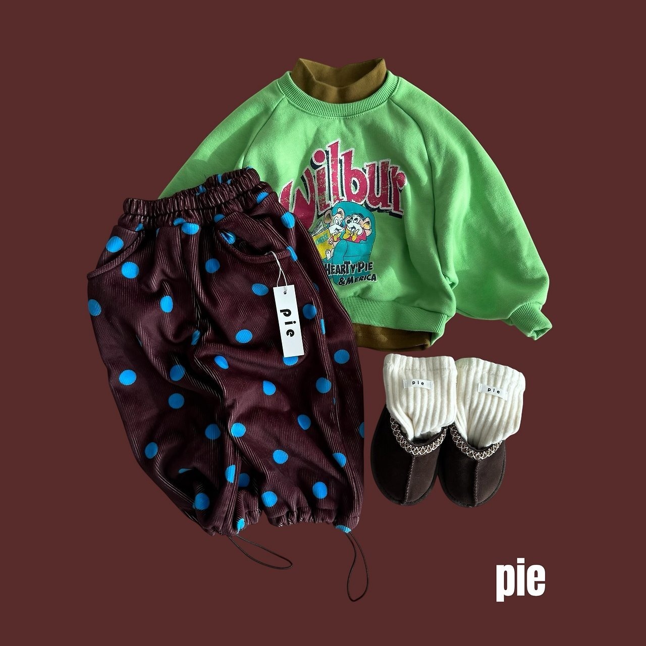 PIE［取寄］candy string pants 26winter