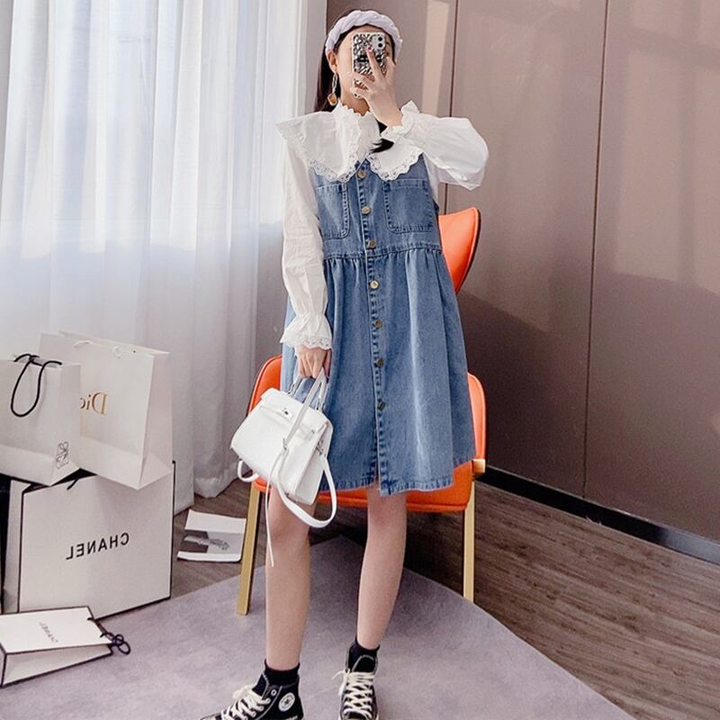 スプリングブラウス 薄手 大きめサイズ 春物 ミックスインファッション76596009341