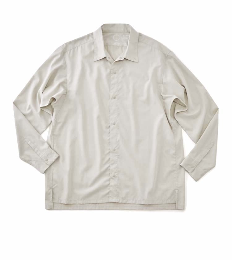 山と道　Bamboo Shirt   バンブーシャツ S