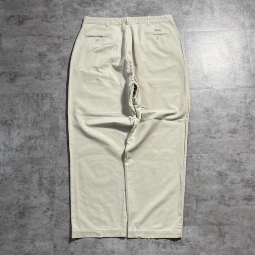 90s Ralph Lauren USA製 38/30 ベージュチノパンツ 詳細写真3
