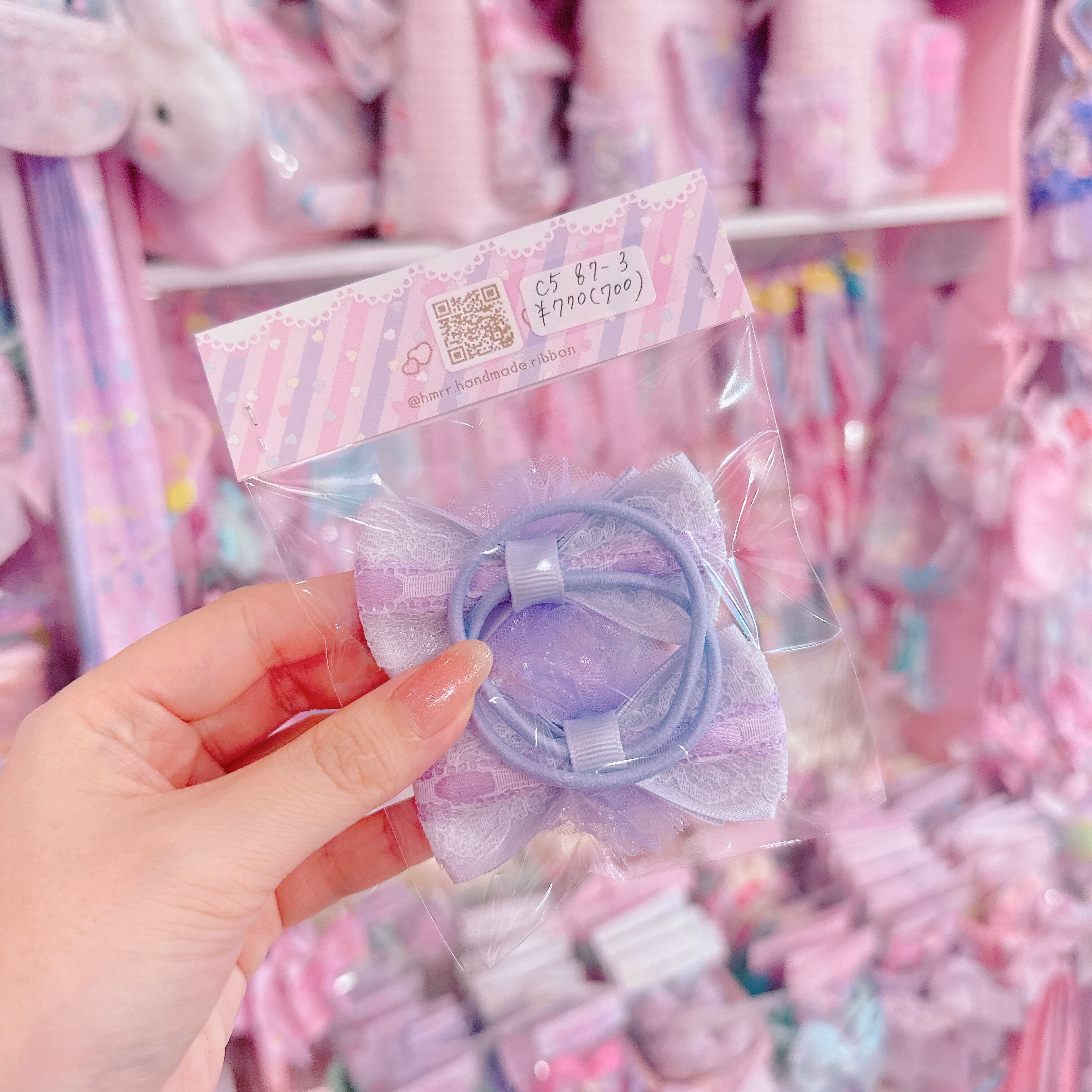 【C5】87-3推しカラーツインヘアゴム