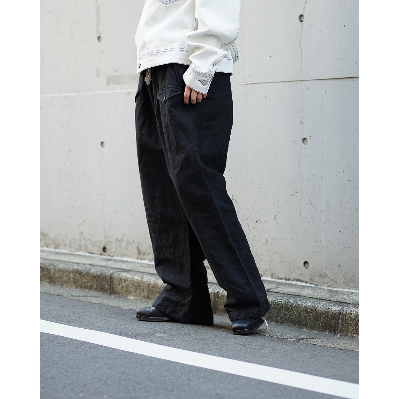KLASICA] (クラシカ) 26S-TRS-F50 Snow-camo style String Big Pants