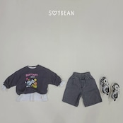 韓国子供服 / 26Autumn / soybean / レイヤード Tシャツ / キッズ服 / ジュニア服 / 秋服 *XS~JL*